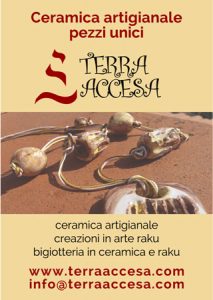 Immagine del banner di Terra Accesa, ceramica artigianale